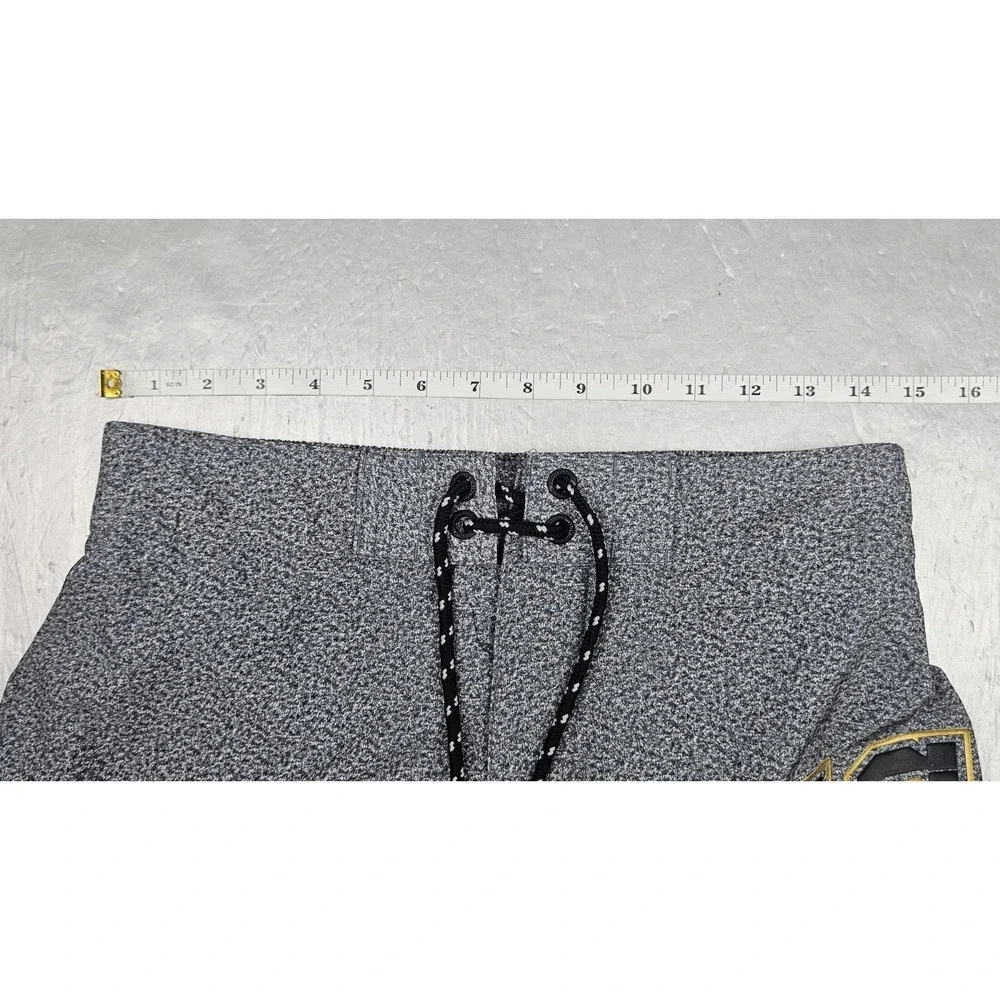 Ecko UNLTD Board Shorts Mens Small Gray Y2K‎ Surfing Swim Trunks Beach Vacation